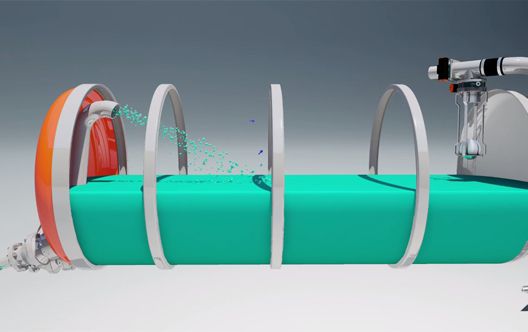 Hlavní součásti vakuového vozu na mokré látky